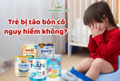 Trẻ bị táo bón có nguy hiểm không? Nên cho bé ăn gì? Bổ sung sữa nào tốt nhất?
