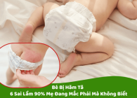 Bé Bị Hăm Tã – 6 Sai Lầm 90% Mẹ Đang Mắc Phải Mà Không Biết