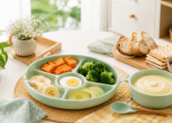 Bé 8 Tháng Ăn Dặm Gì? Gợi Ý Thực Đơn 7 Ngày Và Cách Tăng Độ Thô