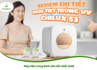 Review máy tiệt trùng bình sữa tốt nhất 2026