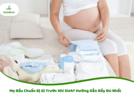 Mẹ Bầu Chuẩn Bị Gì Trước Khi Sinh? Hướng Dẫn Đầy Đủ Nhất