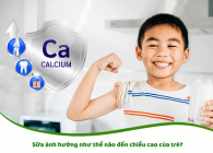 Sữa ảnh hưởng như thế nào đến chiều cao của trẻ?