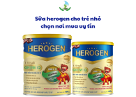 Sữa herogen cho trẻ nhỏ, chọn nơi mua uy tín và cách nhận biết hàng thật, hàng giả.