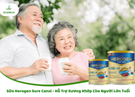 Sữa Herogen Sure Canxi - Hỗ Trợ Xương Khớp Cho Người Lớn Tuổi