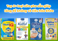 Top 3+ loại sữa pha sẵn giúp tăng đề kháng và tiêu hóa khỏe