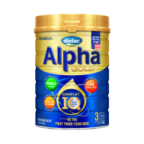 Sữa bột Dielac Alpha Gold 3 850g (cho trẻ từ 1 - 2 tuổi)