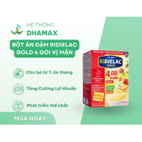 Bột ăn dặm Ridielac 4 vị mặn
