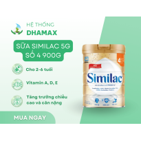 Sữa Similac 5G số 4 900g (2-6 tuổi)