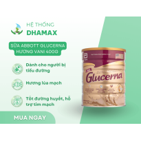 Sữa bột Abbot Glucerna hương Vani 400g (dành cho người bị tiểu đường)