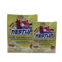 Yến sào nestup kids hủ vàng 70ml