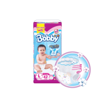 Tã Dán Bobby cho bé size L (từ 9-13kg)