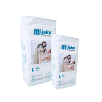  Bỉm tã dán Mijuku Size L