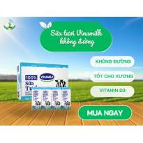 Sữa tươi VINAMILK không đường ( HỘP)