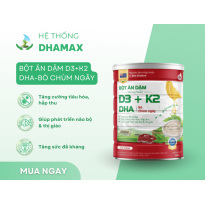 Bột Ăn Dặm D3+ k2 DHA bò chùm ngây 320g