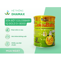 Sữa bột ColosBaby IQ Gold 0+ 800g