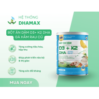 Bột ăn dặm D3+ k2 DHA gà hầm rau củ 320g