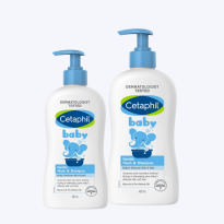 Sữa tắm gội toàn thân Cetaphil Baby Gentle Wash Shampoo 2in1 400ml