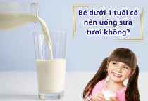 Bé dưới 1 tuổi có nên uống sữa tươi không?Làm mẹ phải nên biết. Bé dưới 1 tuổi có nên uống sữa tươi không?Làm mẹ phải nên biết.