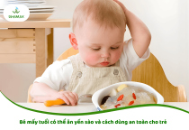 Bé mấy tuổi có thể ăn yến sào và cách dùng an toàn cho trẻ