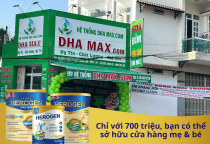 Chỉ với 700 triệu, bạn có thể sở hữu cửa hàng mẹ & bé ngay. Không cần kinh nghiệm Chỉ với 700 triệu, bạn có thể sở hữu cửa hàng mẹ & bé ngay. Không cần kinh nghiệm