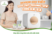 Review máy tiệt trùng bình sữa tốt nhất 2026