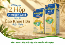 Nên Cho Bé Uống Mấy Hộp Sữa Pha Sẵn Mỗi Ngày Để Phát Triển Toàn Diện?