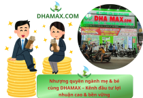 Nhượng quyền ngành mẹ & bé cùng DHAMAX – Kênh đầu tư lợi nhuận cao & bền vững Nhượng quyền ngành mẹ & bé cùng DHAMAX – Kênh đầu tư lợi nhuận cao & bền vững