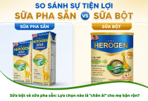 Sữa bột và sữa pha sẵn: Lựa chọn nào là "chân ái" cho mẹ bận rộn?
