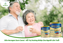 Sữa Herogen Sure Canxi - Hỗ Trợ Xương Khớp Cho Người Lớn Tuổi