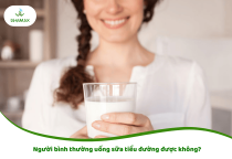 Người bình thường uống sữa tiểu đường được không?