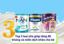 Top 3 loại sữa giúp tăng đề kháng và miễn dịch khỏe cho bé Top 3 loại sữa giúp tăng đề kháng và miễn dịch khỏe cho bé