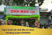 Top 5 lý do các nhà đầu tư chọn nhượng quyền DHAMAX thay vì tự mở cửa hàng riêng Top 5 lý do các nhà đầu tư chọn nhượng quyền DHAMAX thay vì tự mở cửa hàng riêng