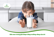 Vai trò sữa non trong giai đoạn tăng trưởng vàng của bé