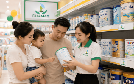 Sữa Giúp Trẻ Hết Biếng Ăn Tại Bình Dương: Nên Hiểu Đúng Trước Khi Mua | DHAMAX
