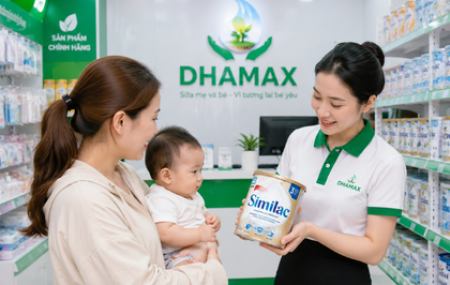 Sữa Tăng Cân Cho Bé Biếng Ăn Tại Bình Dương: Gợi Ý Chọn Đúng Nhu Cầu |DHAMAX