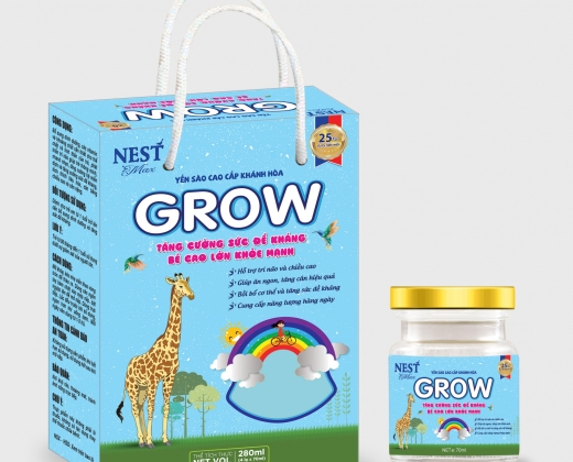 Yến sào nest max grow hủ xanh 70ml