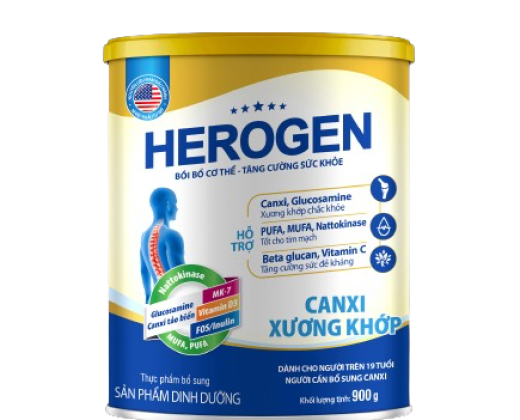 Sữa bột Herogen Canxi