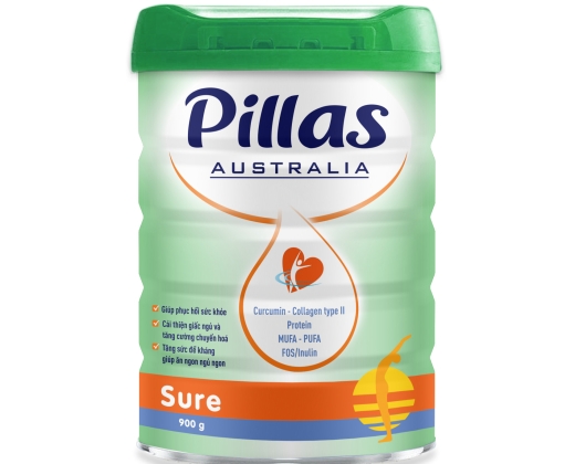 SỮA BỘT PILLAS AUSTRALIA SURE 900G