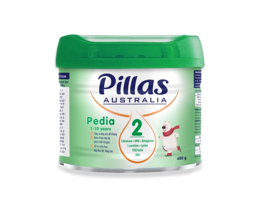 SỮA BỘT PILLAS AUSTRALIA PEDIA 2 400G