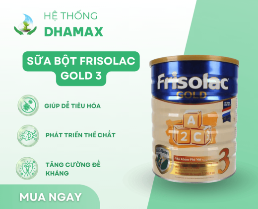 Sữa Frisolac Gold 3 ( 1-2 tuổi)