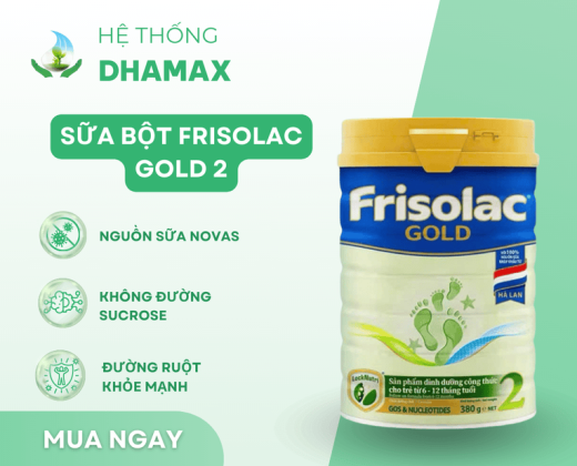 Sữa Frisolac Gold 2 ( 6-12 tháng tuổi)