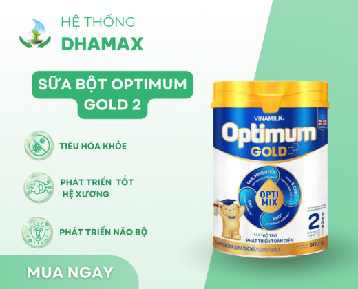 Sữa Bột Optimum Gold 2 800g (Cho Trẻ Từ 6 - 12 Tháng Tuổi)