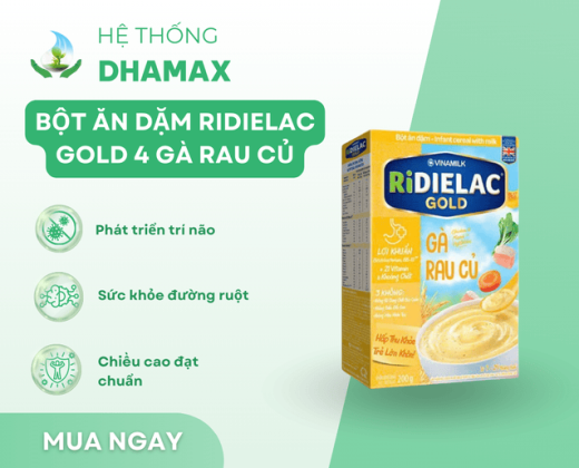 Bột ăn dặm RiDielac Gold Gà rau củ