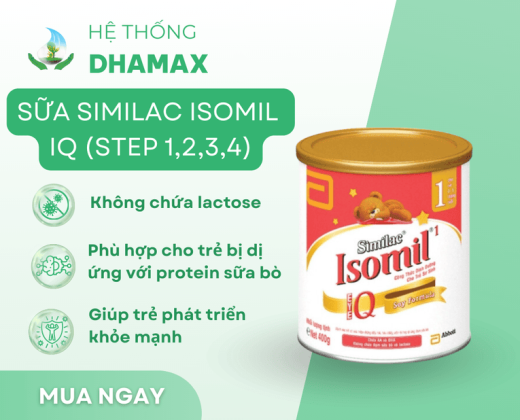 Sữa Bột Similac Isomil IQ (Step 1,2,3,4)