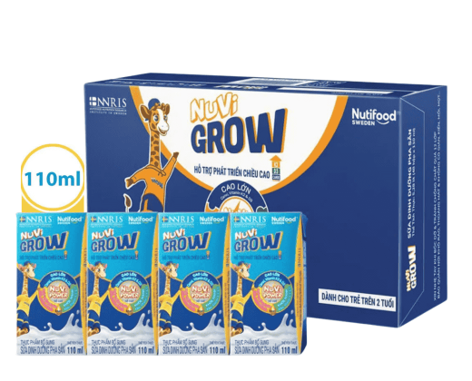 Sữa Bột Pha Sẵn Nuvi Grow Hộp 110ml