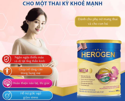 Sữa bột Herogen Mom 