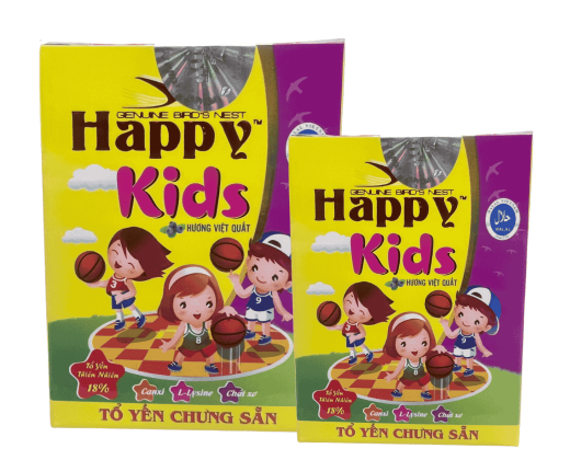 Yến sào Happy Kid Hương Việt Quất 70ml