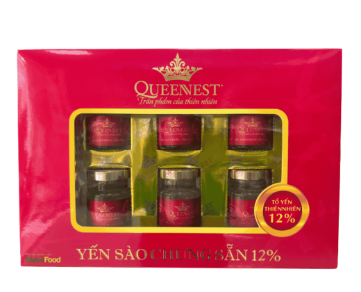 Yến sào Queenest chưng sẵn 12%