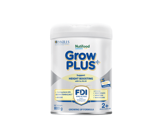 Sữa bột GrowPLUS+ 2+ Bạc 800g (dành cho trẻ từ 2 tuổi)