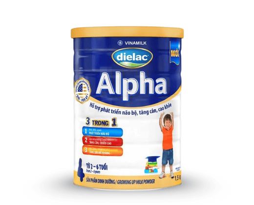 Sữa bột Dielac Alpha 4 900g (cho trẻ từ 2 - 6 tuổi)
